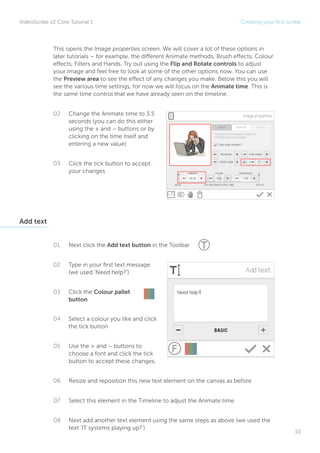 VIDEO SCRIBE SOFTWARE v2 - A TRAINING MANUAL | PDF