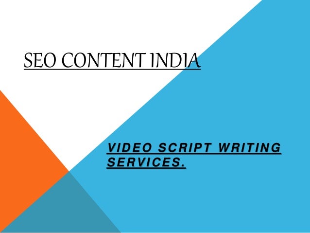 Script writing services