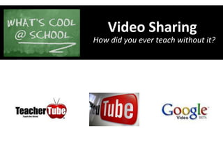 Video Sharing How did you ever teach without it? 