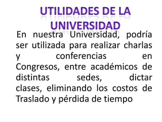 Sistemas de Sobremesa    Son sistemas para grupos medianos o reducidos, se transmiten señales de audio y vídeo, de acuerdo al equipamiento utilizado también se pueden transmitir archivos.