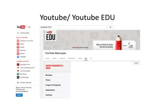 Youtube/ Youtube EDU
 