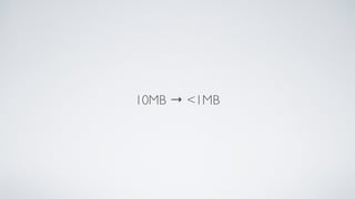 10MB  <1MB
 