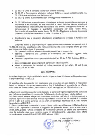 Videosorveglianza centro servizi