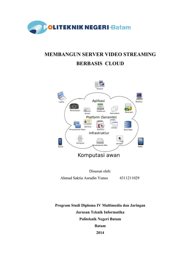 MEMBANGUN SERVER VIDEO STREAMING BERBASIS CLOUD DENGAN ViMP PDF