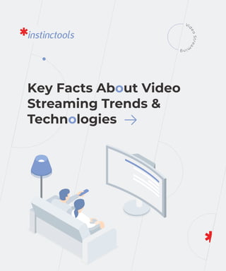 Key facts ab ut video
streaming trends &
techn logies
o
o
 