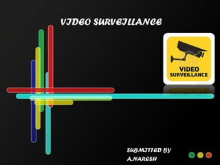 VIDEO SURVEILLANCE
SUBMITTED BY
A.NARESH
 