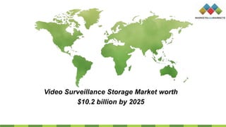 Video Surveillance Storage Market worth
$10.2 billion by 2025
 