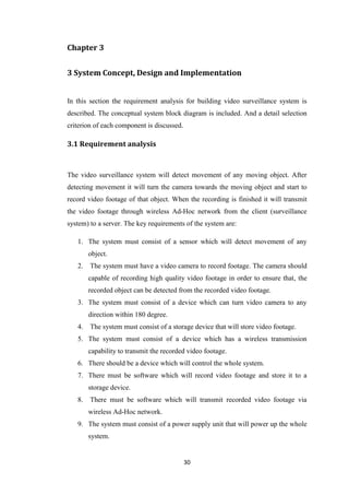 Video Surveillance System | PDF