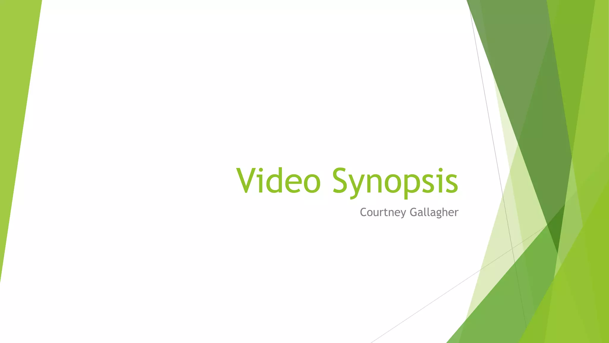 Video synopsis powerpoint | PPT
