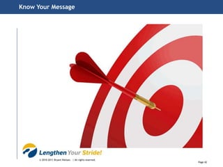 Write down notes to yourself