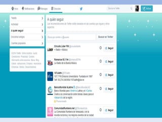 MICROBLOGS TWITTER EN LA ADMINISTRACION