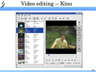 Video editing -- Kino 
