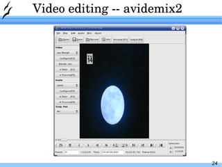 Video editing -- avidemix2 