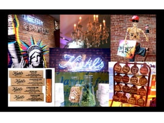 Retail Marketing project work for L'Orèal Kiehl's