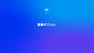 募集ポジション
04
35
 