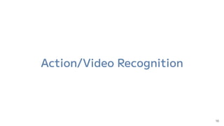 Action/Video Recognition
16
 