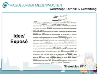 Idee/
Exposé



         Shareables 2010
 