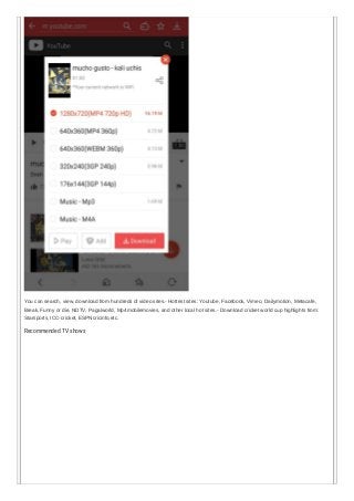 VidMasta 28.8 for mac instal free