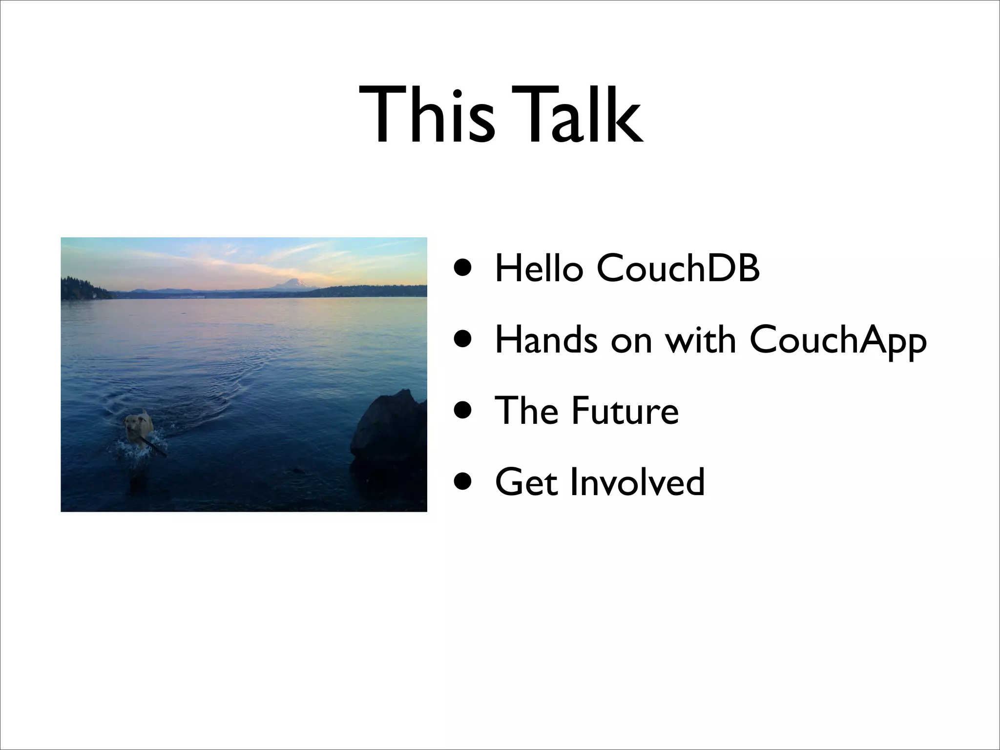 Vidoop CouchDB Talk