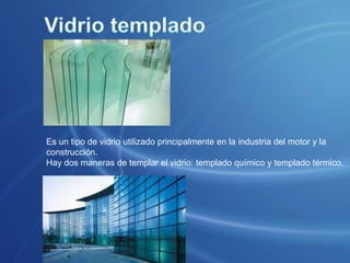 UsosMedicinaEn el campo de la medicina se emplea el denominado vidrio uviol, utilizado principalmente en las lámparas destinadas a los tratamientos dermatológicos.