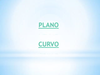 PLANO
CURVO

 