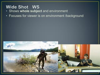 Examples of Video shots and composition | PPTX