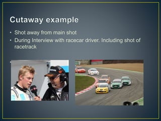 Textual Shot Examples Examples of Video shots and composition | PPTX