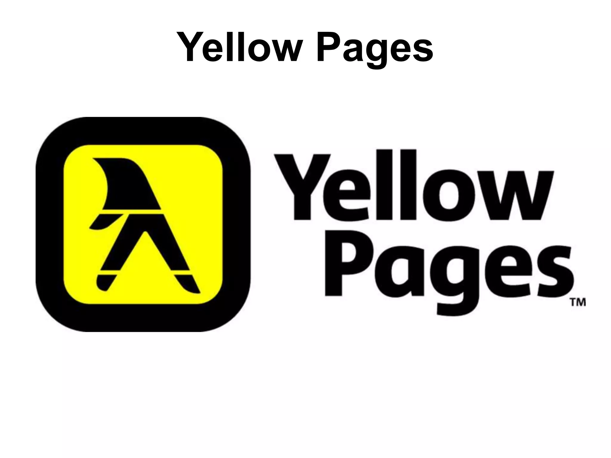 Yellow Pages
 