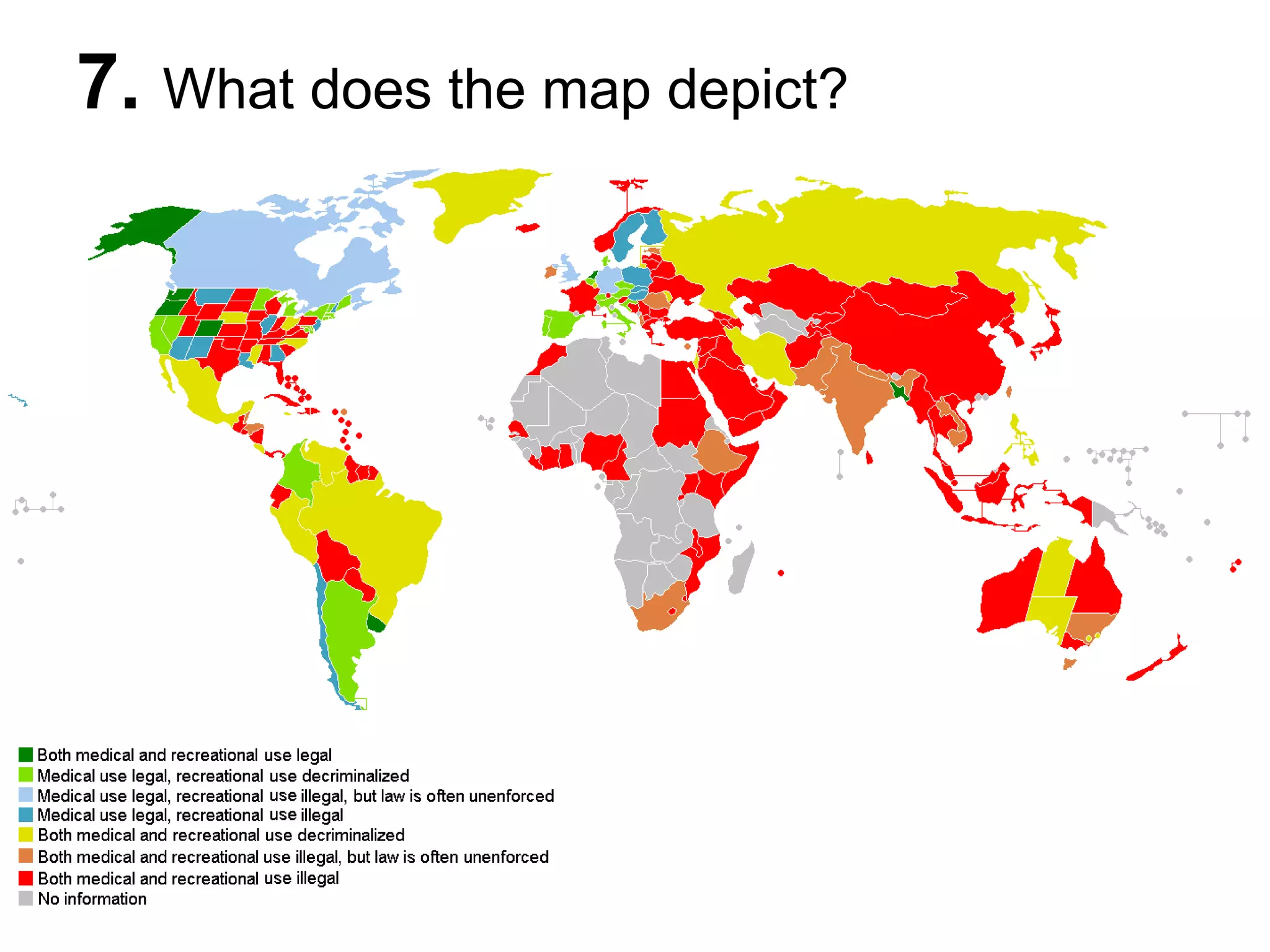 7. What does the map depict?
 