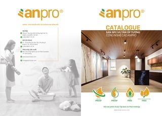 AnPro Vietnam Catalogue - 2019