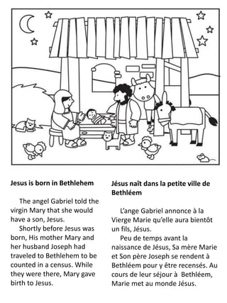Vie de Jésus Cahier de Coloriage - Life of Jesus Coloring Book | PDF