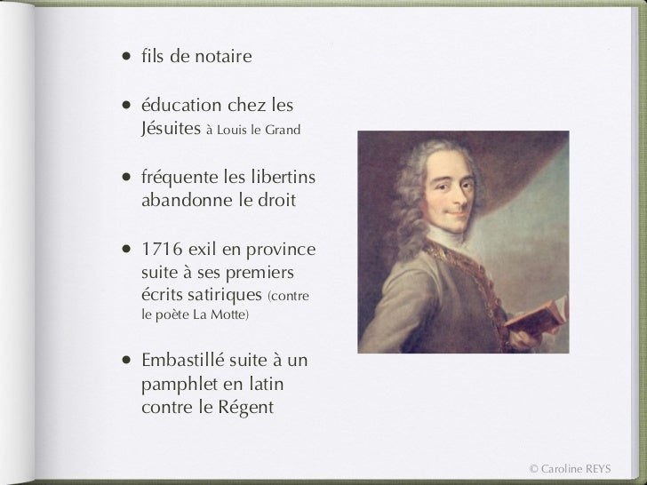 Biographie De Voltaire En 10 Lignes