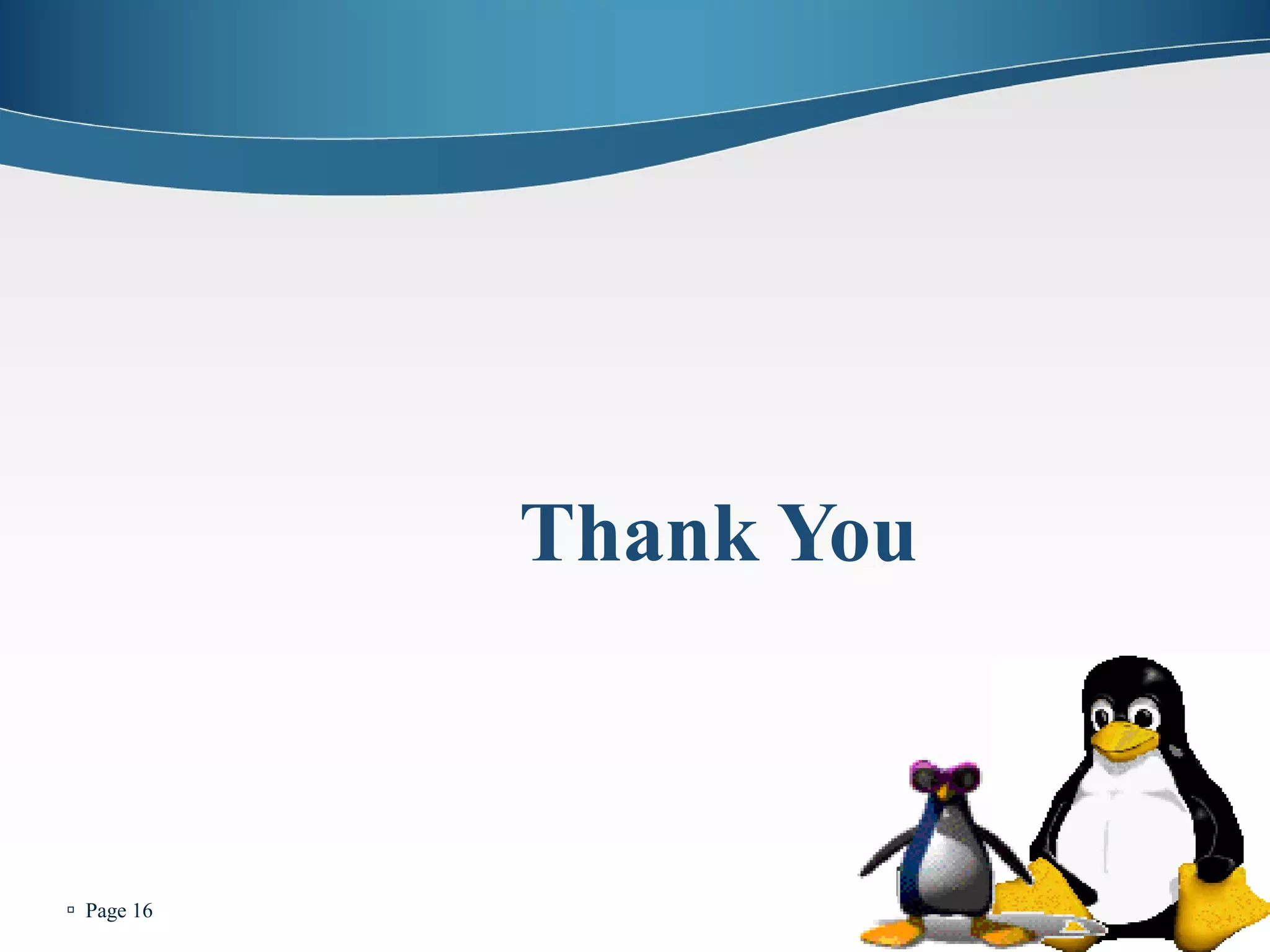  Page 16 
Thank You 
