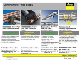 Profipress Viega a better idea !!! plumbing & heating systems | PDF