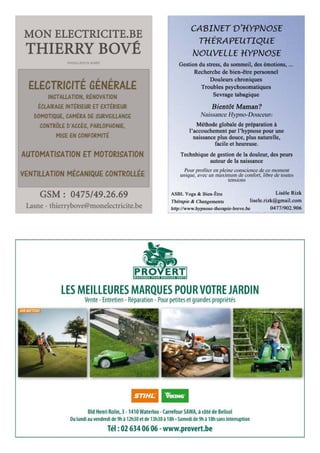 Vie à Lasne 136 - Juin 2015 - partie 2