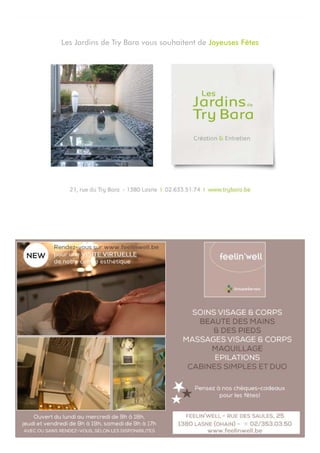 Les Jardins de Try Bara vous souhaitent de Joyeuses Fêtes 
 