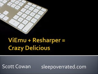 Scott Cowan sleepoverrated.com 