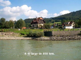 A lo largo de 850 kms.  