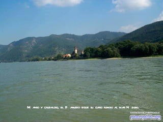 Manso y caudaloso, el Danubio sigue su curso rumbo al mar Negro. 