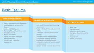 Vienna Advantage DMS - Document Management System | PPT