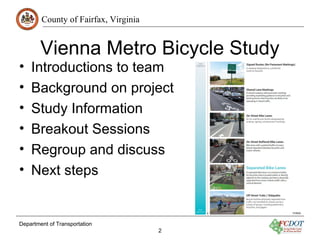 Vienna Metro Station Bicycle Access Study | PPT