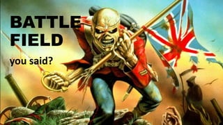 BATTLEFIELD 
you said?  