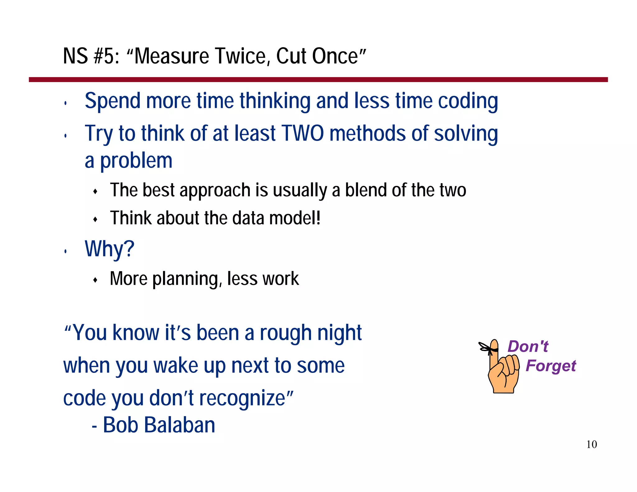 The Top 30 LotusScript Development Tips