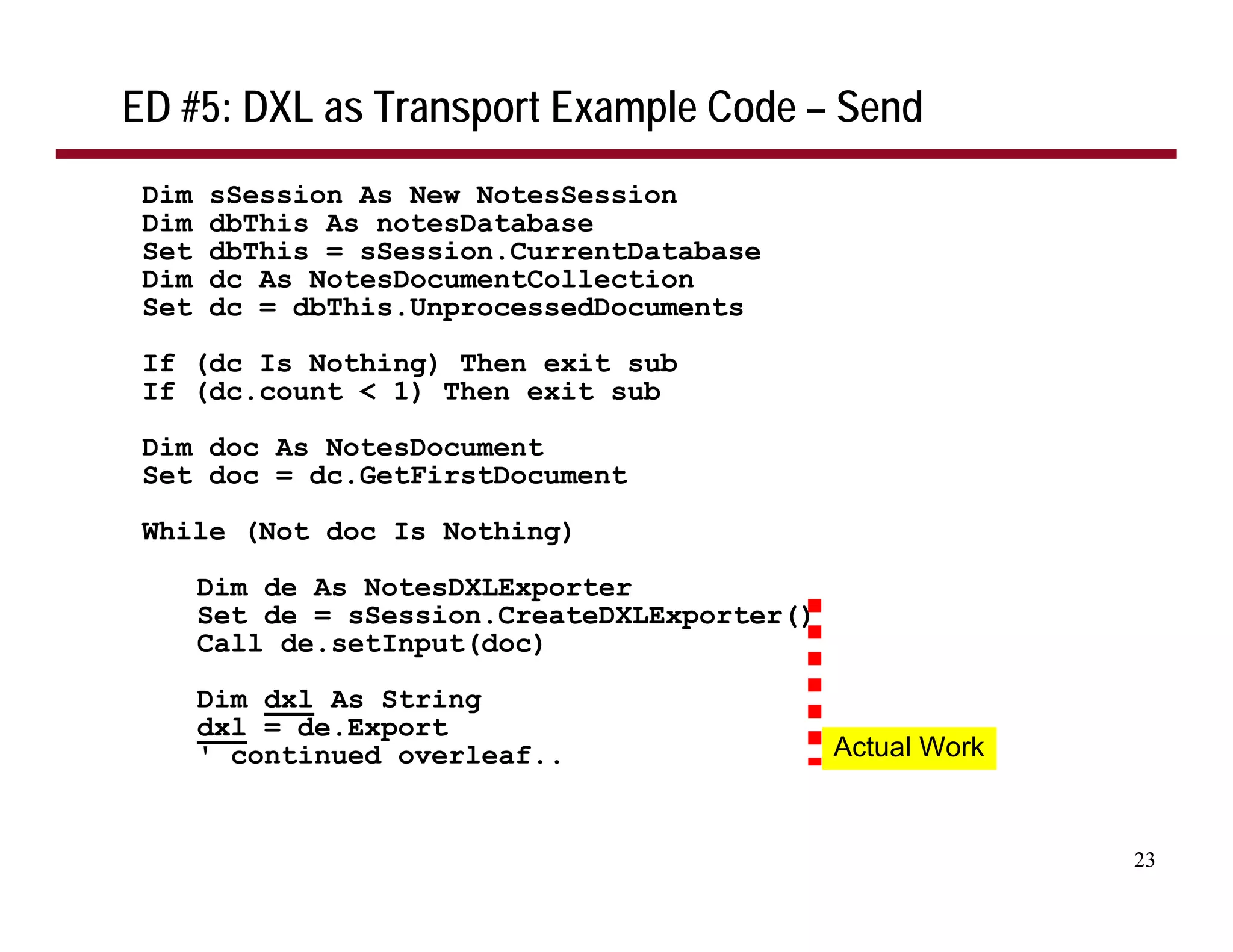 The Top 30 LotusScript Development Tips