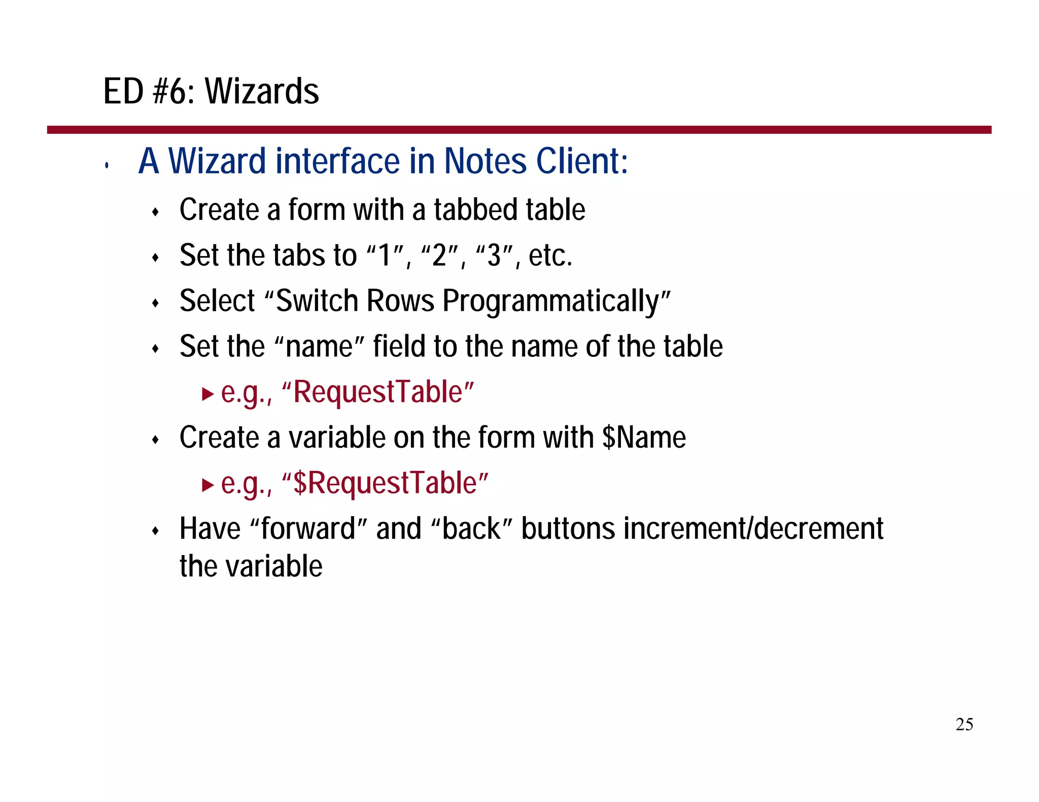 The Top 30 LotusScript Development Tips