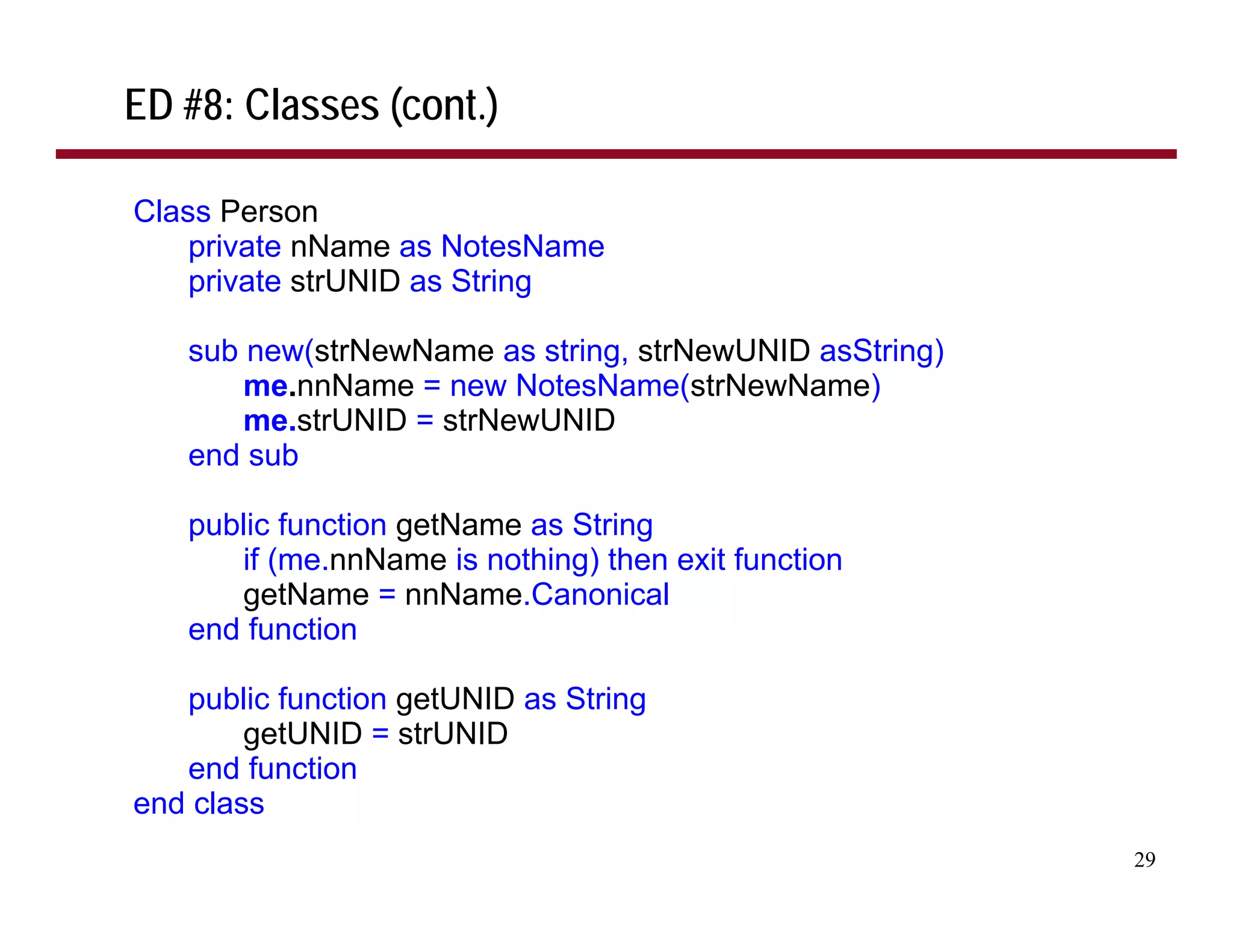 The Top 30 LotusScript Development Tips