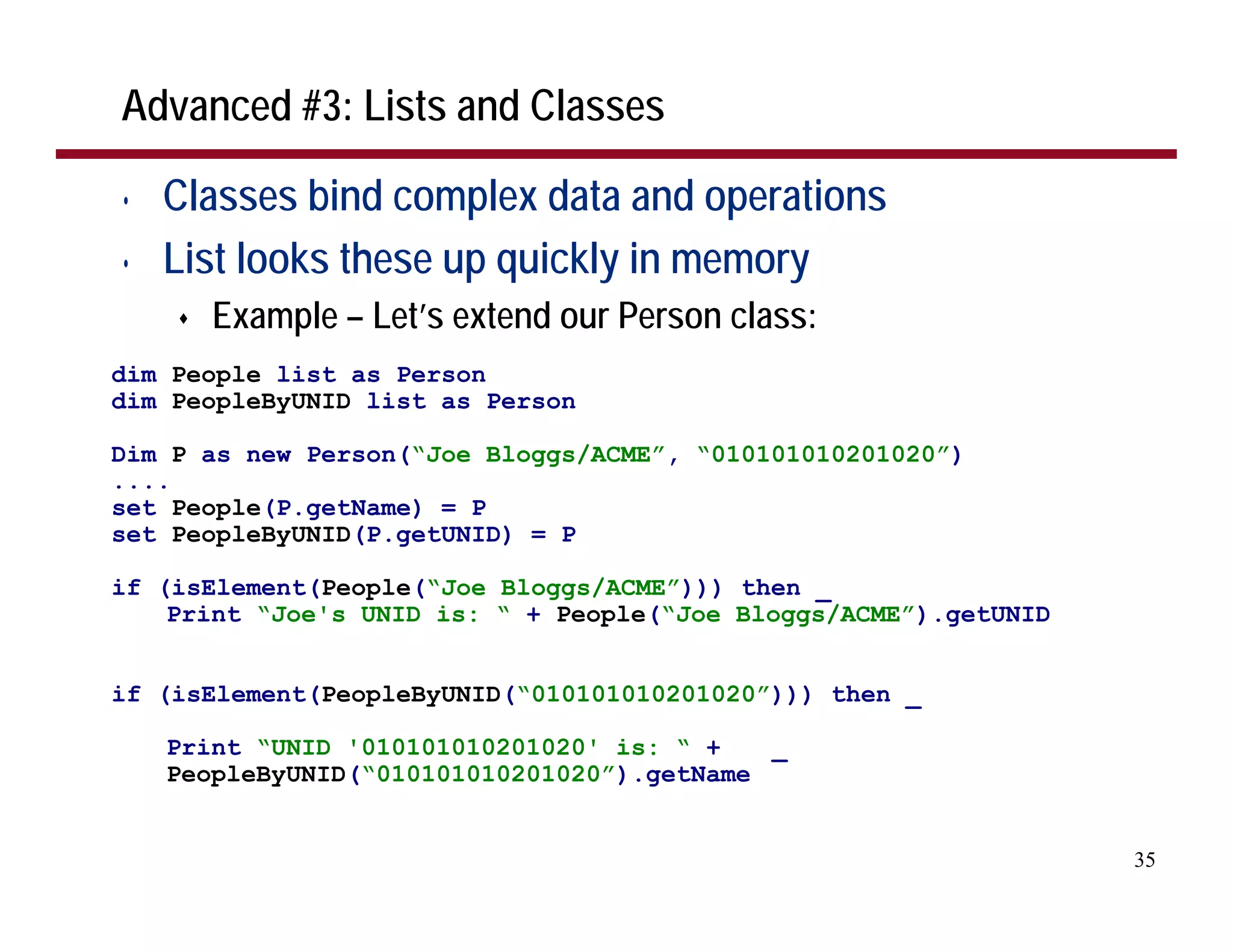 The Top 30 LotusScript Development Tips