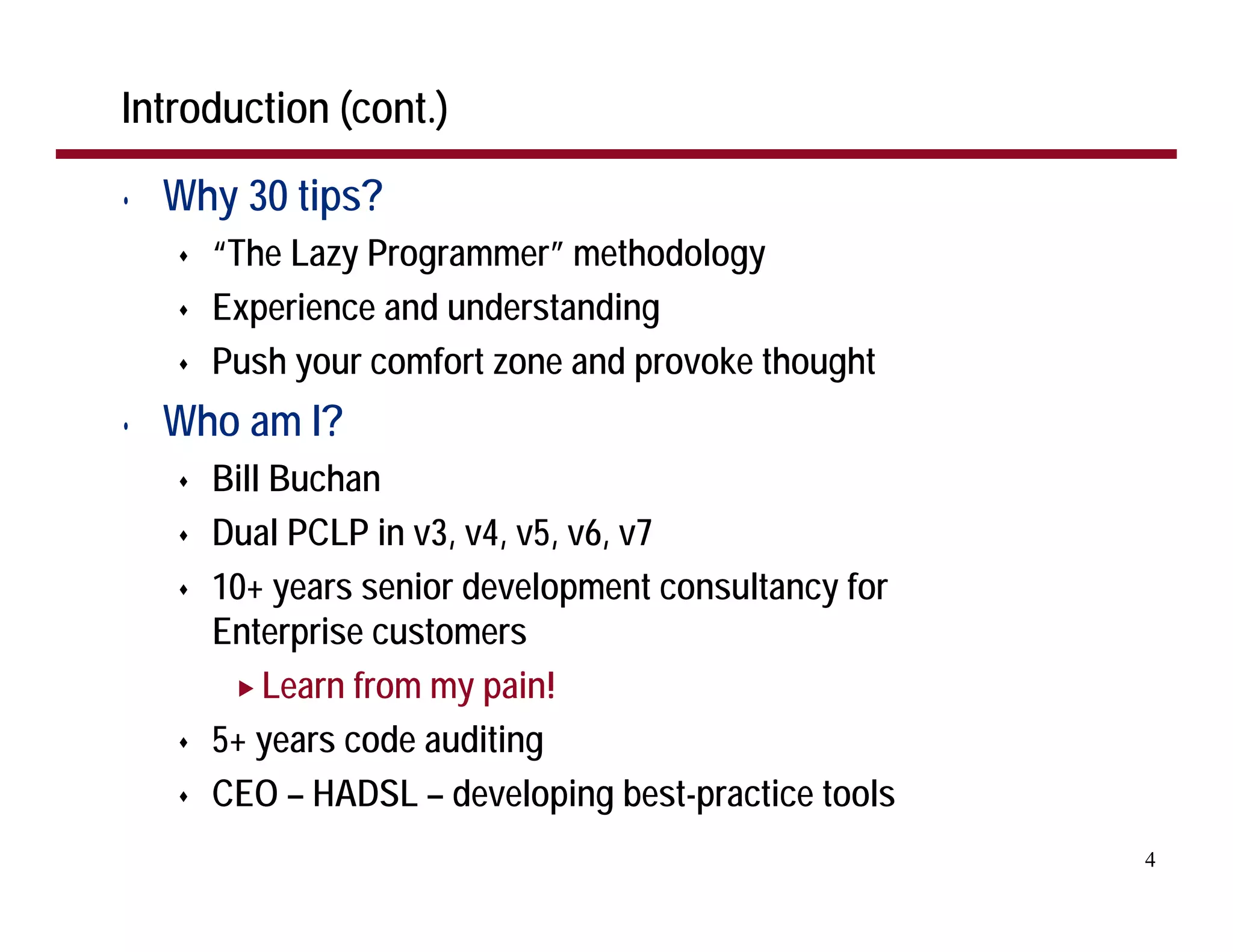 The Top 30 LotusScript Development Tips