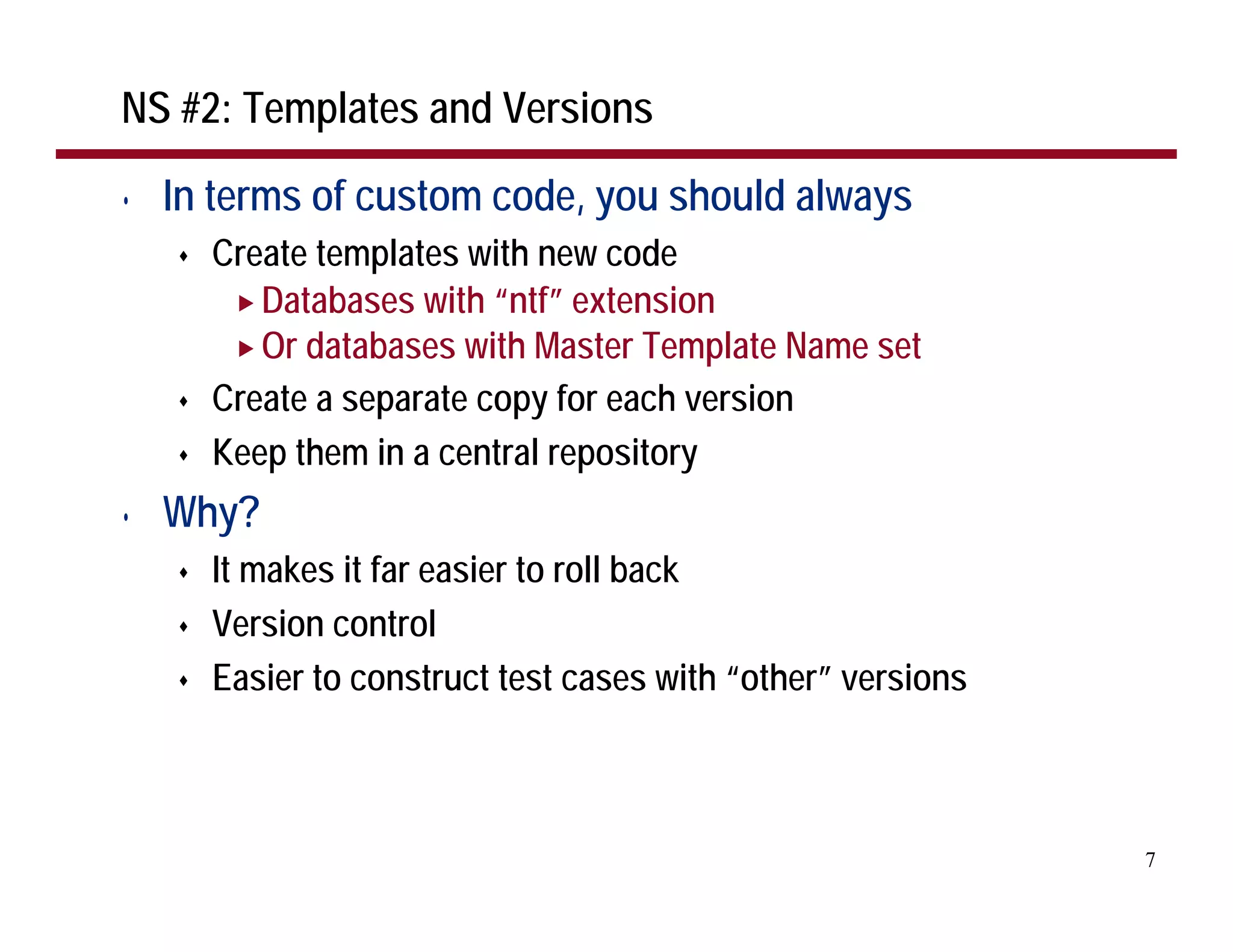 The Top 30 LotusScript Development Tips