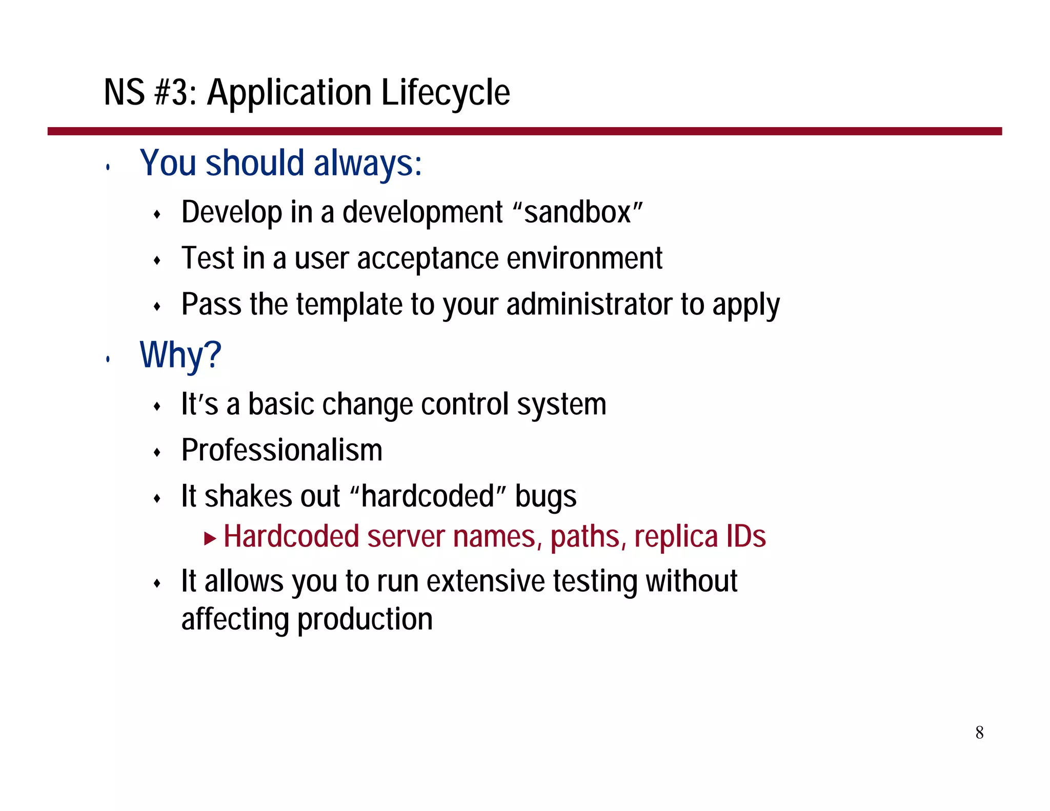 The Top 30 LotusScript Development Tips